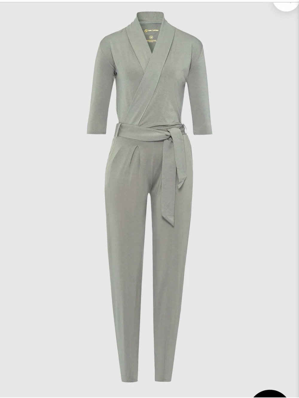 Les Lunes Women's Sage Wrap Jumpsuit